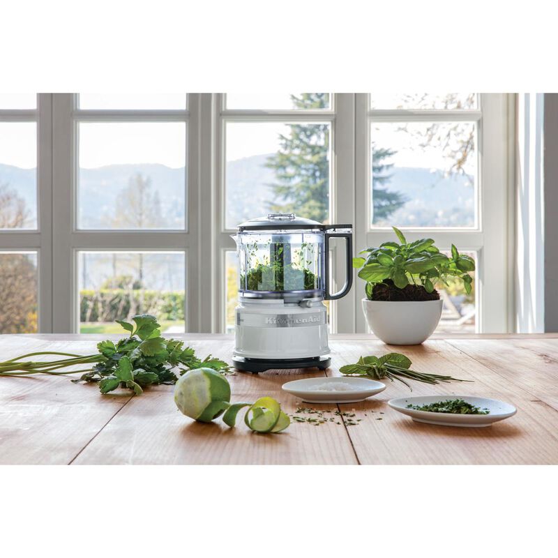 KitchenAid 3.5 Cup Mini Food Chopper - White image number 1