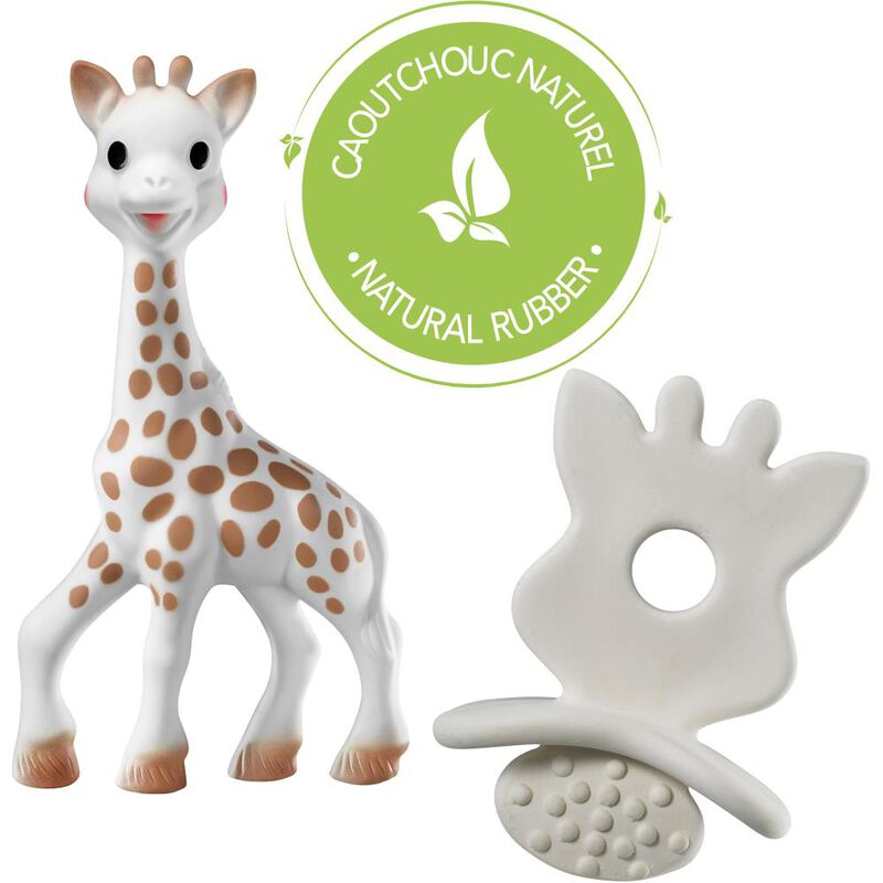 Sophie The Giraffe So Pure Natural Teether Set image number 1