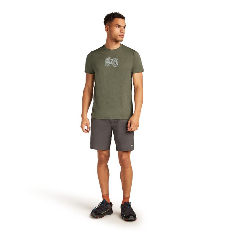 Icebreaker M Merino 150 Tech Lite SS Tee Adventure Ride image number 3