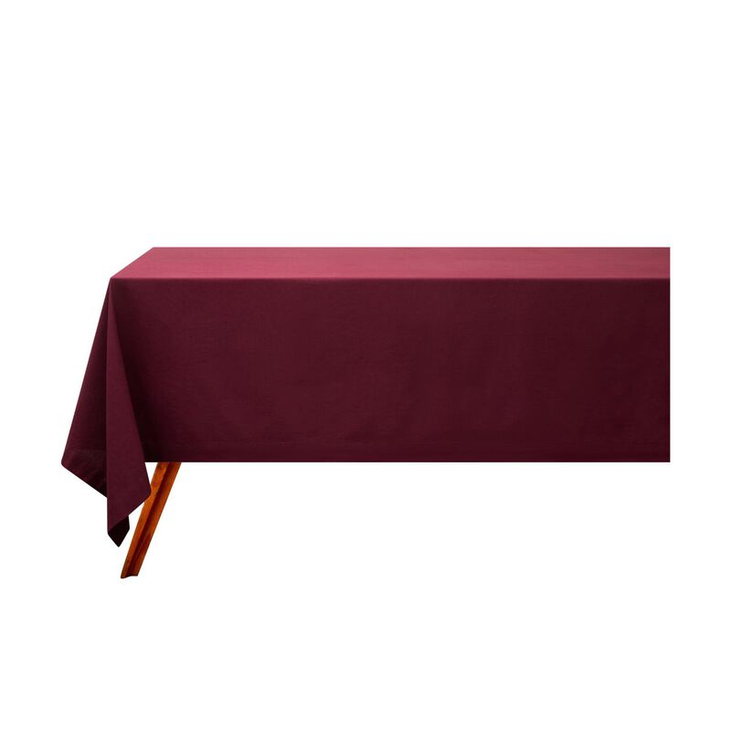 Maxwell & Williams Cotton Classics Rectangle Tablecloth 230x150cm Aubergine image number 0