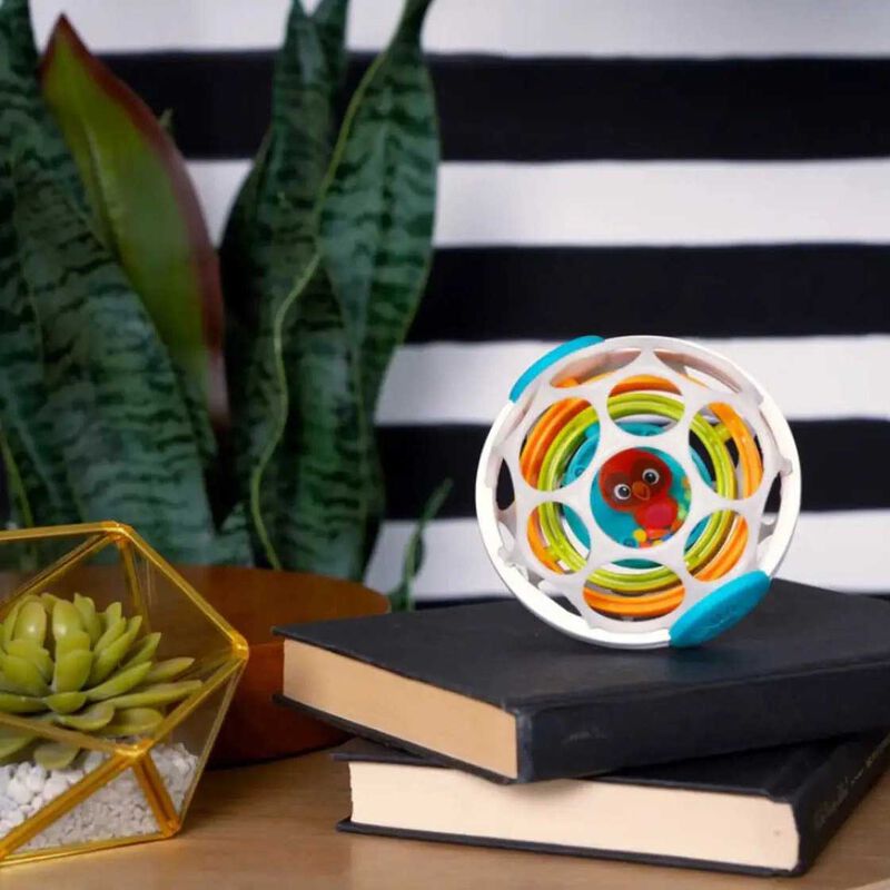 Baby Einstein Grip & Spin Oball Rattle Toy image number 2