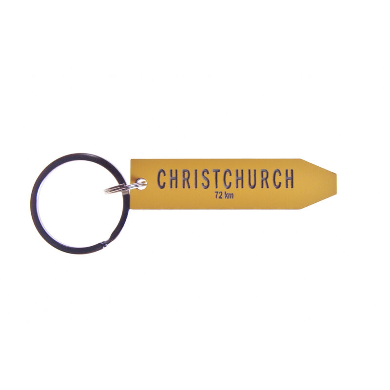 Ian Blackwell Give Me A Sign Keyring Christchurch image number 0
