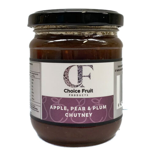 Choice Fruit Products Apple Pear & Plum Chutney 200g