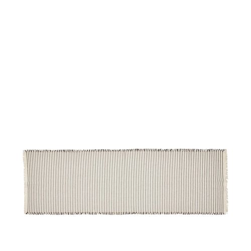 Broste Tablerunner Elouise - Off-White/Black