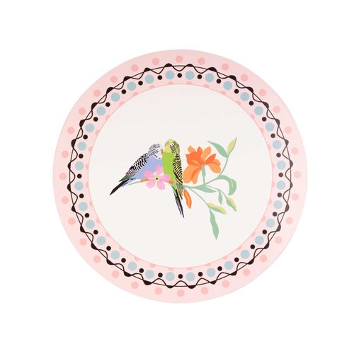 Cath Kidston Budgie CB Round Placemats 4Pk
