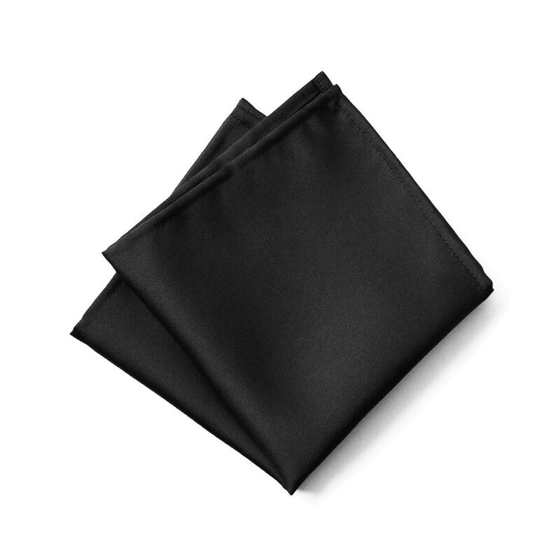 Fellini Italian Satin Pocket Square image number 0