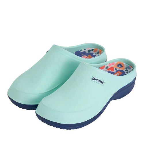 Annabel Trends Gummies Clog Memory Foam - Garden Love Sage