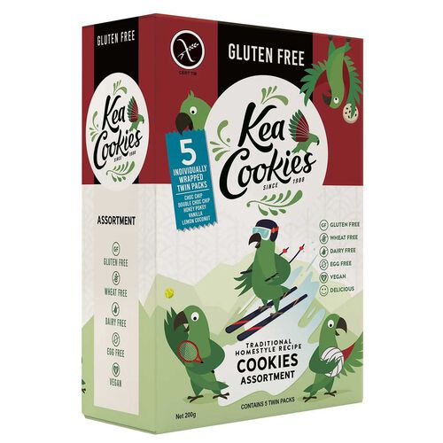 Kea Cookies Assortment Pack 180g