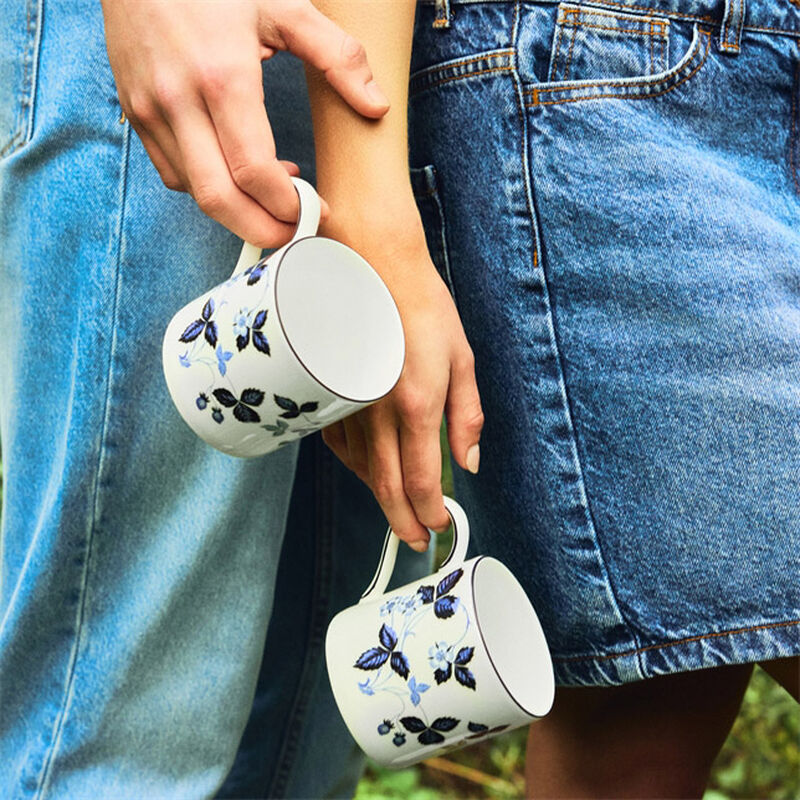 Wedgwood Wild Strawberry Inky Blue Mug image number 2