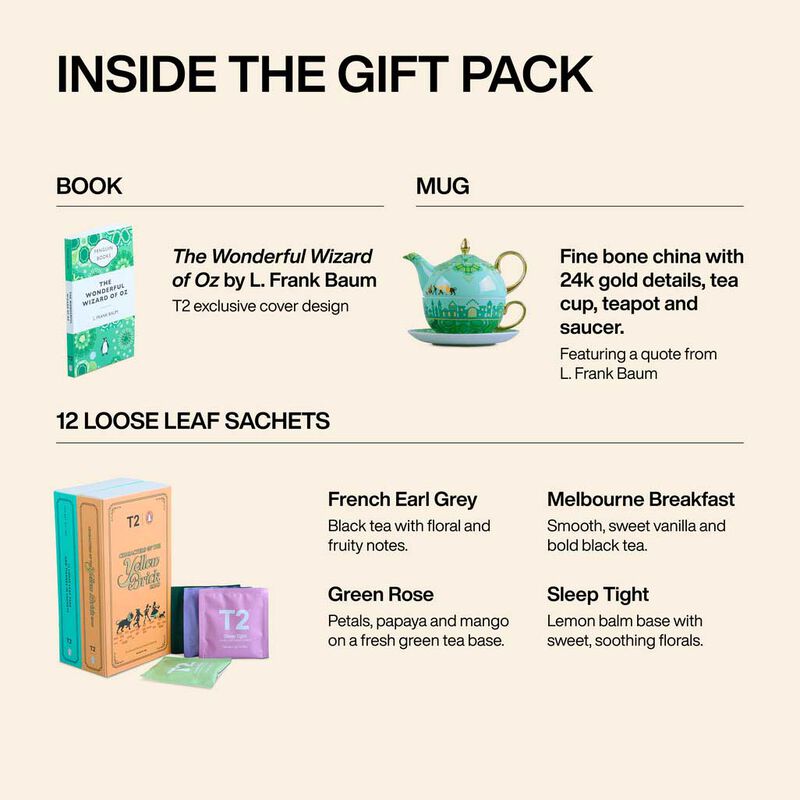 T2 x Penguin - Tea & Books: The Wonderful Wizard of Oz Gift Pack image number 2