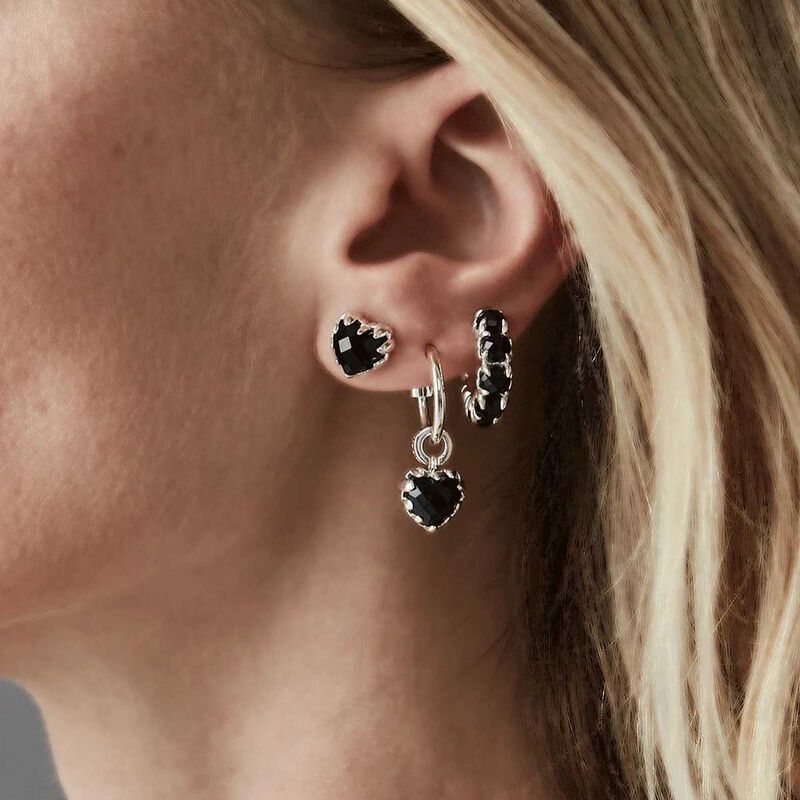 Stolen Girlfriends Club Love Anchor Earring Onyx image number 1
