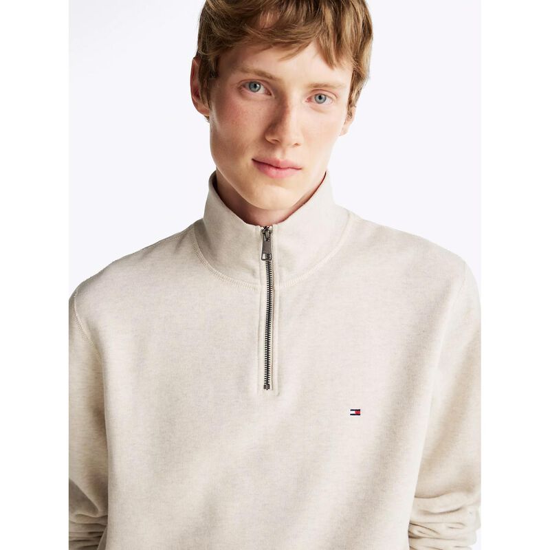 Tommy Hilfiger Quarter-Zip Mock Turtleneck Sweatshirt image number 2
