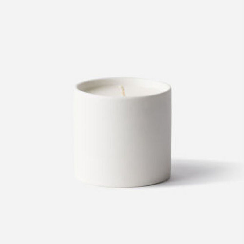 Citt&agrave; Eucalyptus & Lavender Ceramic Candle White 200g image number 1
