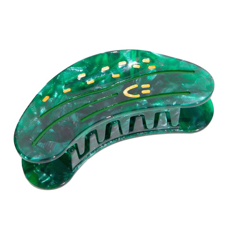 Eat My Socks Pickle Hair Claw image number 0