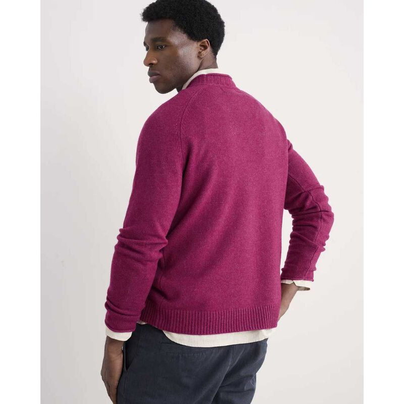 Seasalt Cornwall Mens Fitcher Jumper Cassis image number 1