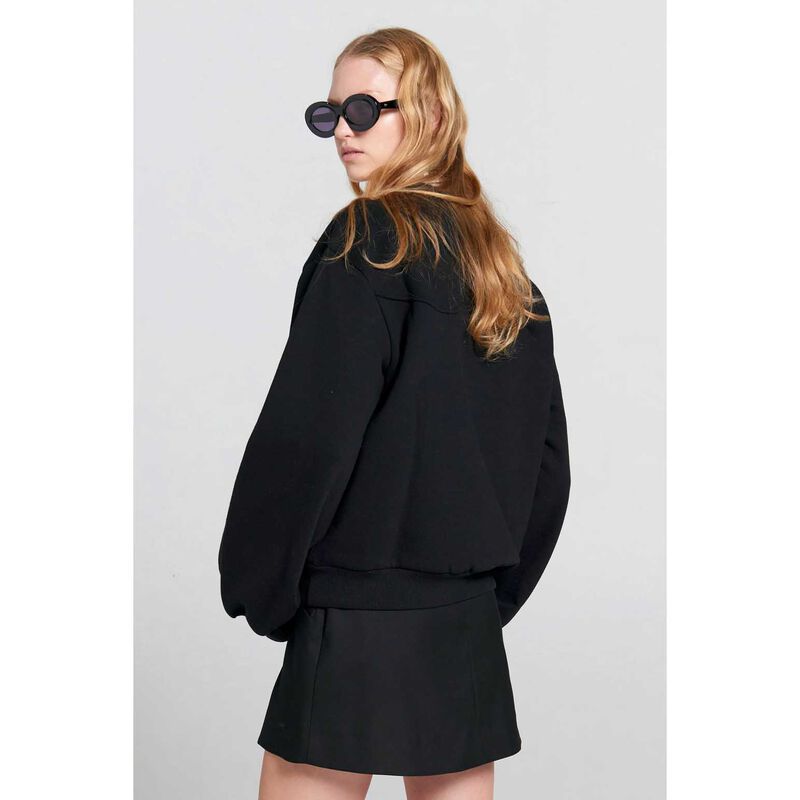 Karen Walker Broken Pearls Crewneck Sweatshirt image number 1