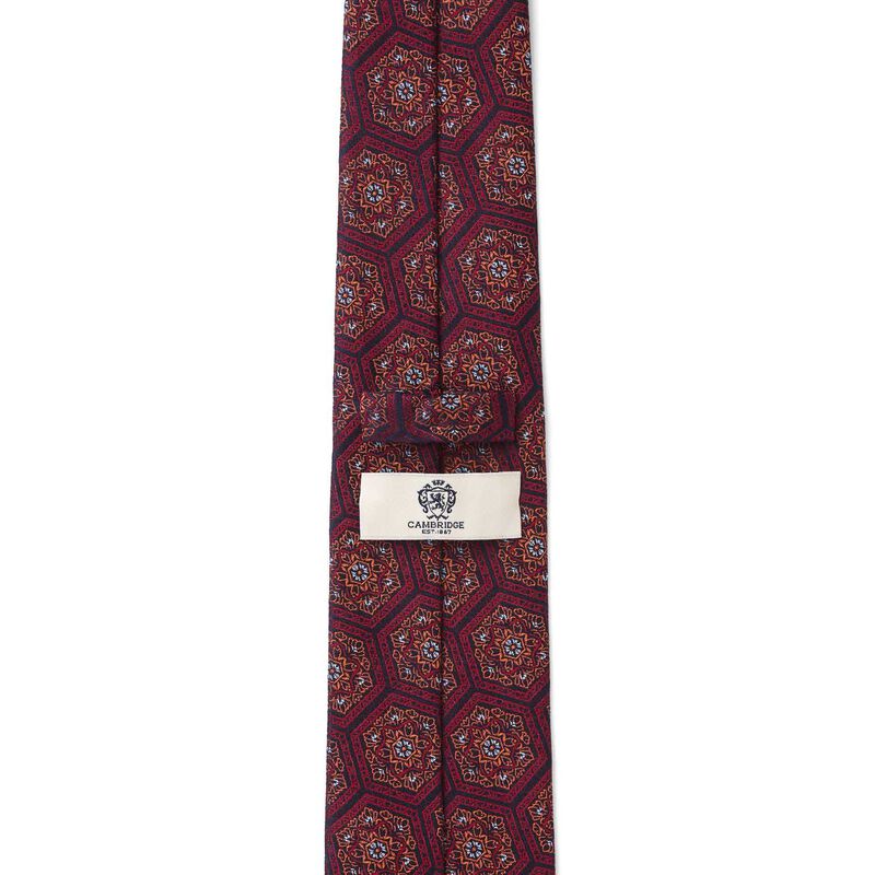 Cambridge Hex Foulard 7.5cm Tie image number 7