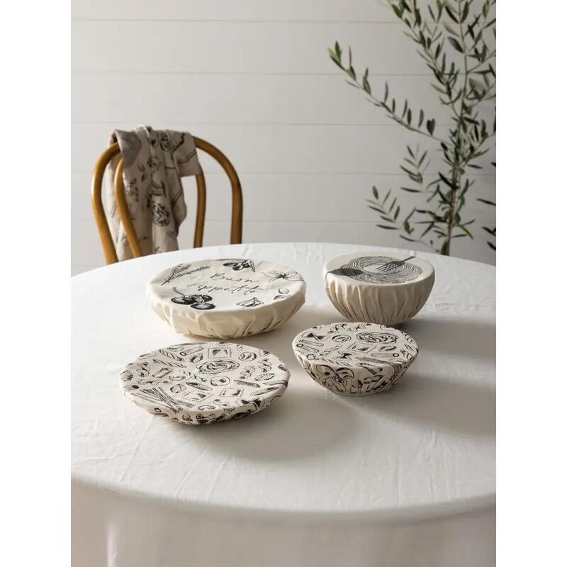 Wallace Cotton Al Dente Dish Cover Set Of 4 image number 2