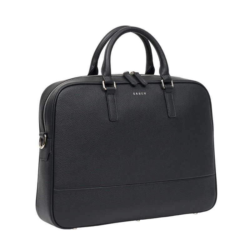 SABEN Harrison Black Briefcase image number 1