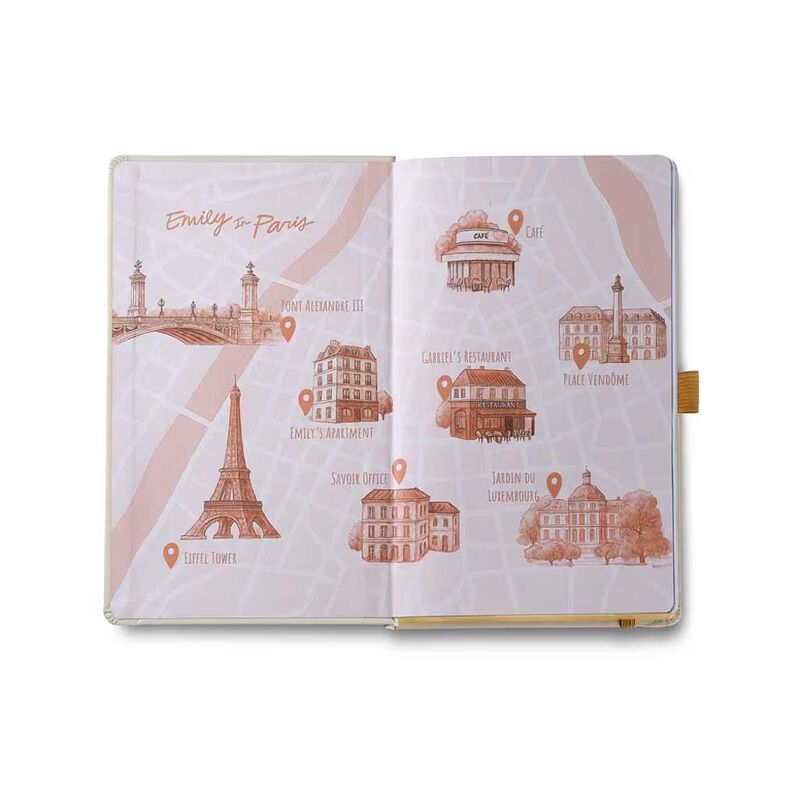 Sheaffer Emily in Paris Beige Eiffel Tower Notebook Medium 90GSM image number 1