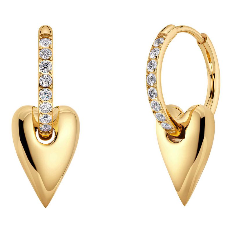 Edblad Amore Sparkle Hoops S image number 0