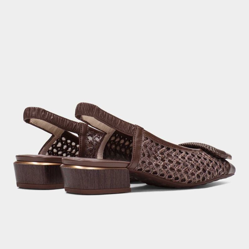 Hispanitas Azucena Raffia Slingback image number 2