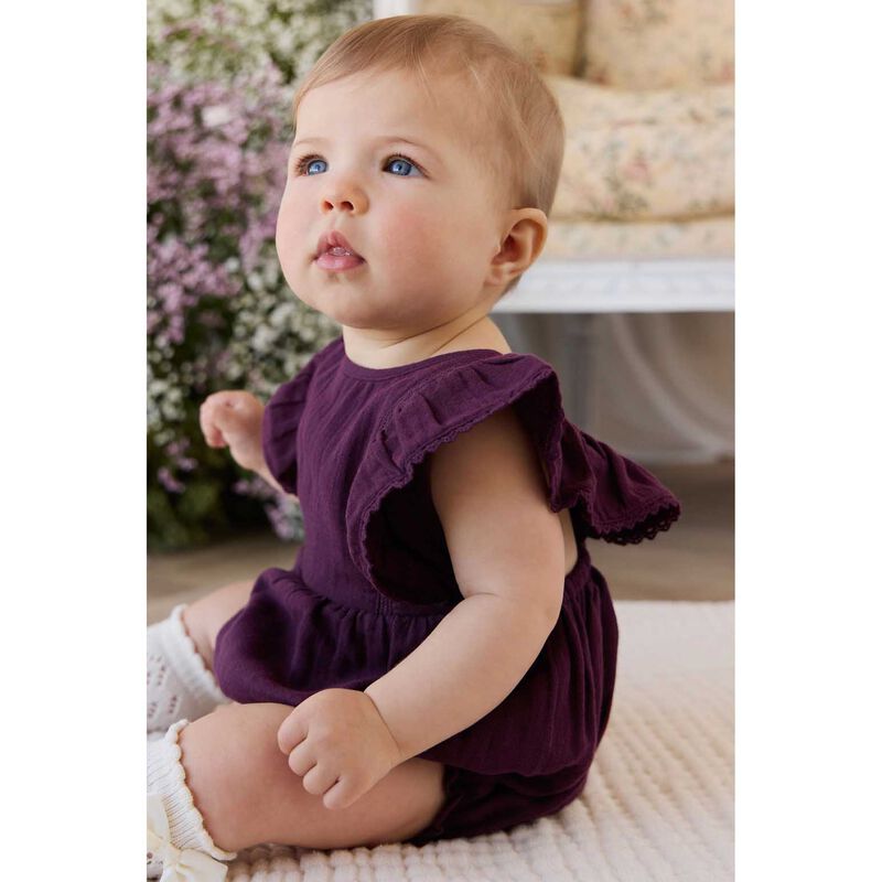 Jamie Kay Organic Cotton Muslin Beatrice Playsuit image number 3