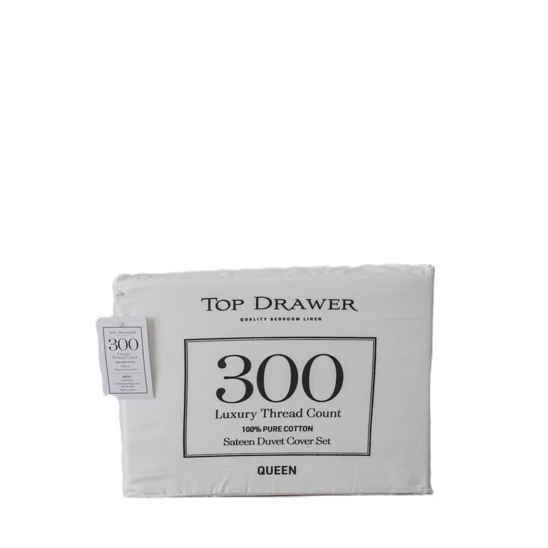 Top Drawer 300TC Duvet Cover Set image number 2