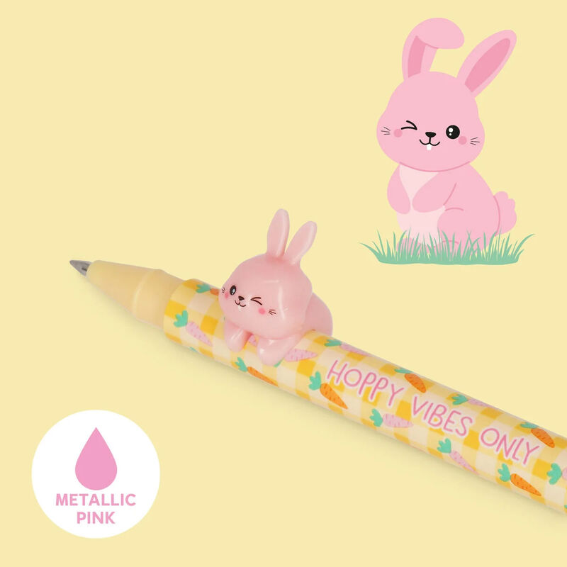 Legami Lovely Friends Hoppy Easter Gel Pen Set 2pk image number 2