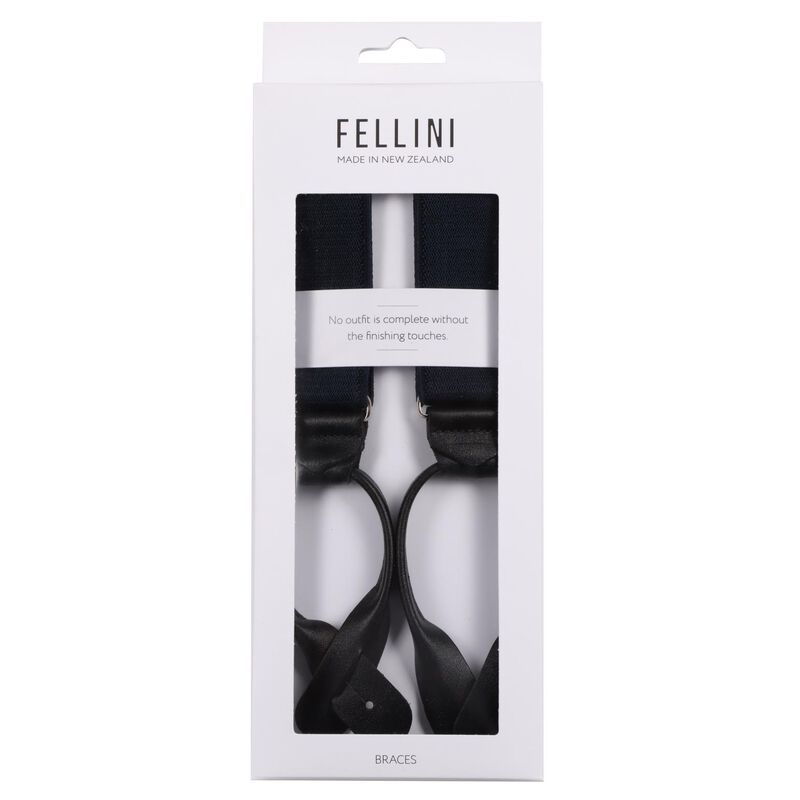 Fellini Plain 35mm Clip Braces image number 1