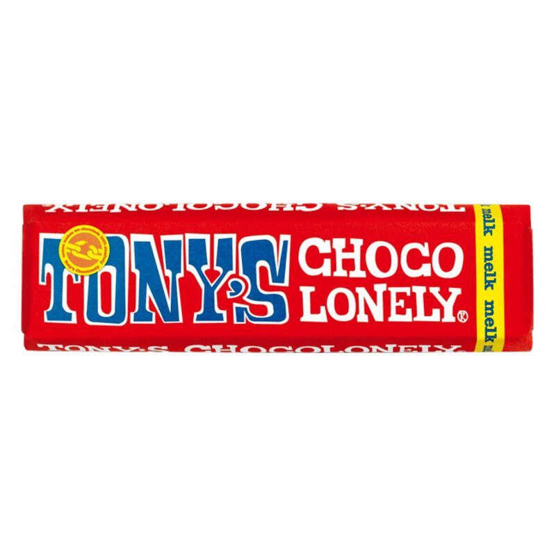 Tony's Chocolonely Milk Chocolate 32% 46g image number 0