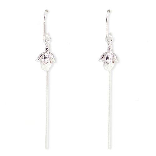 Stella + Gemma Earring Silver Tulip