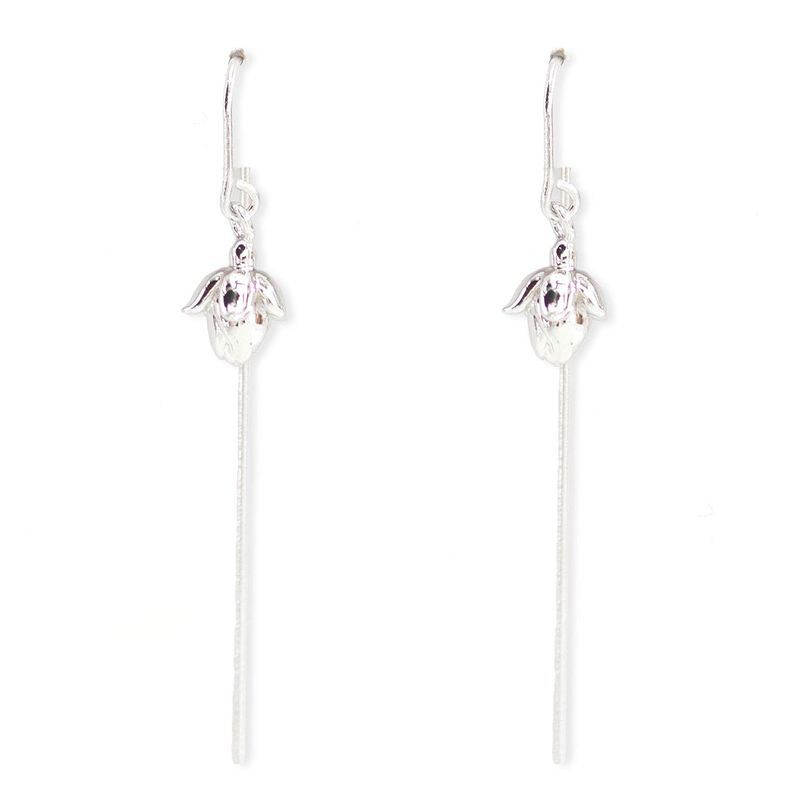 Stella + Gemma Earring Silver Tulip image number 0