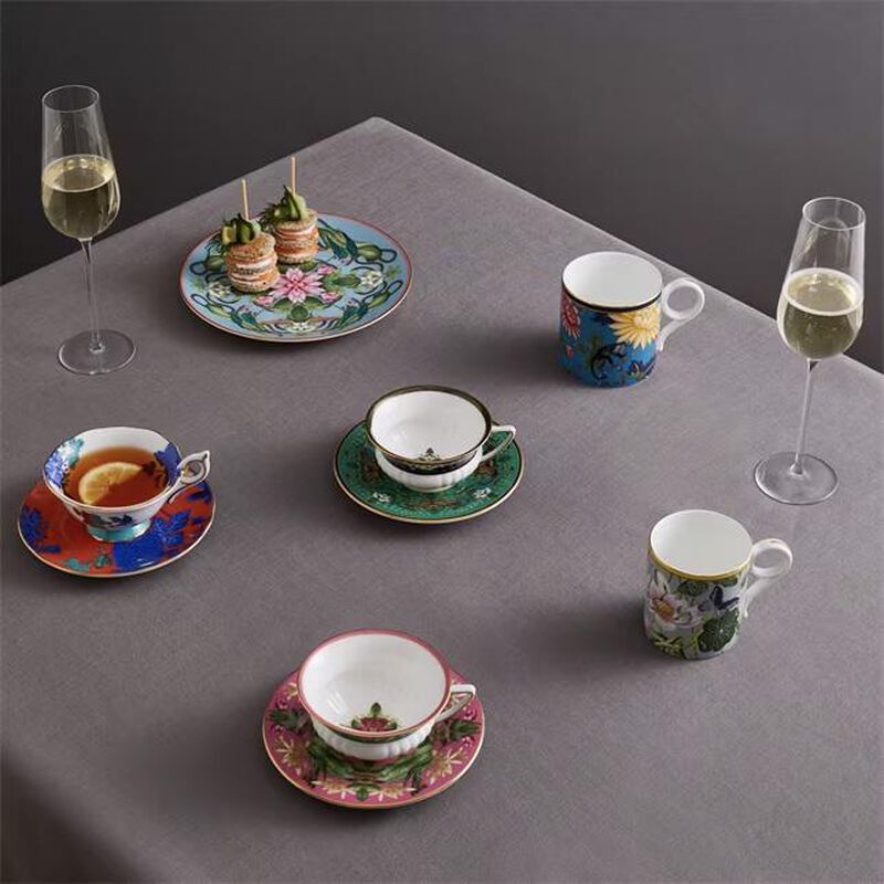 Wedgwood Wonderlust Teacup & Saucer Set of 4 image number 3