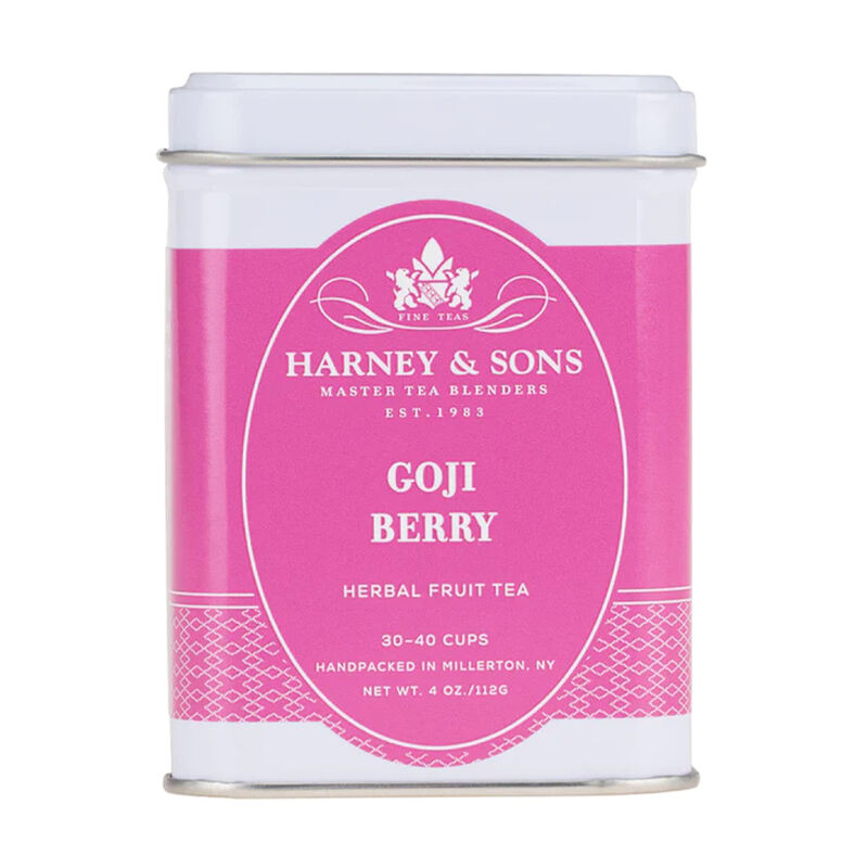Harney & Sons Goji Berry Fruit Tea Loose Leaf 4 oz. Tin image number 0