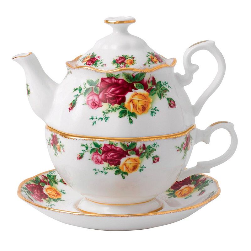 Royal Albert Old Country Roses Tea For One image number 0