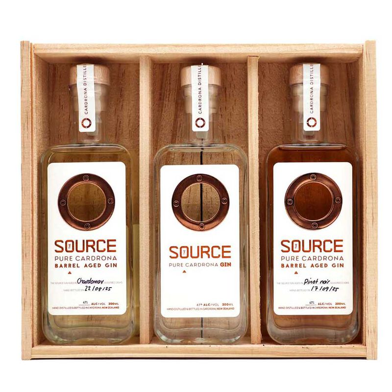 Cardrona Distillery The Source Gin Trio image number 1