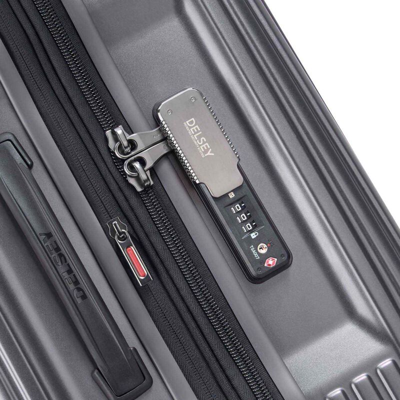 Delsey Securitime Zip 77cm Suitcase - Anthracite image number 3