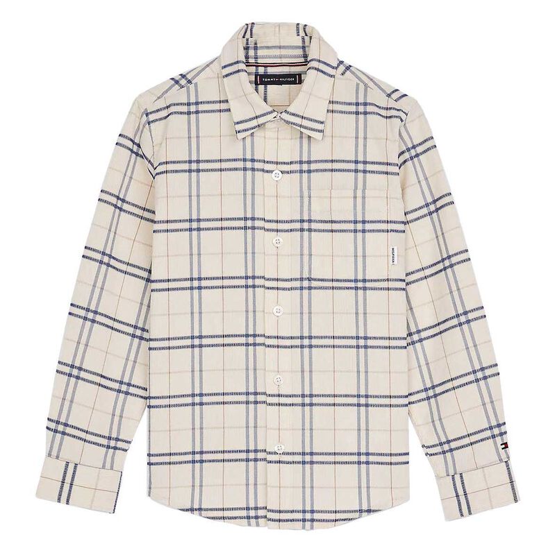 Tommy Hilfiger Mixed Check Regular Fit LS Shirt 8-16Y image number 0