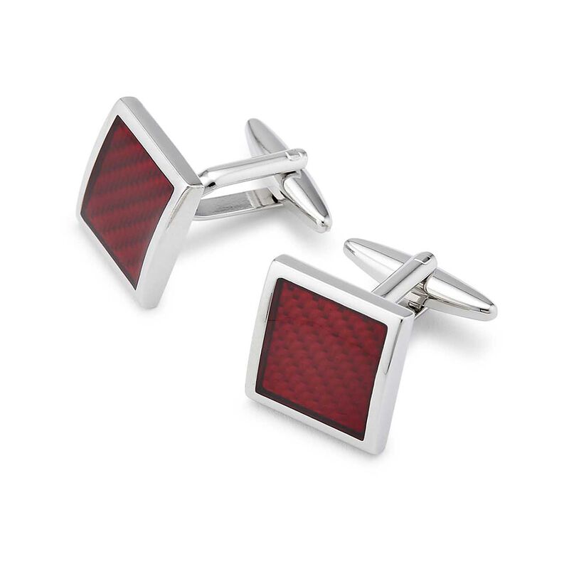 Cambridge Bordeaux Cufflinks image number 0
