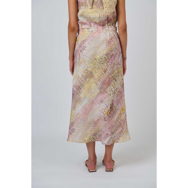 Naturals By O & J Jardin Linen Skirt image number 1