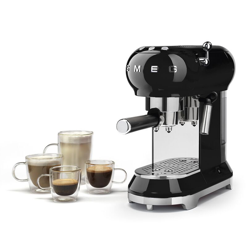 Smeg Espresso Manual Coffee Machine - Black image number 2