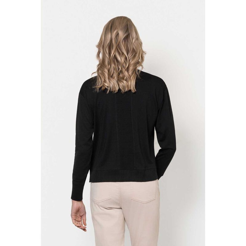 B Essentials by Ballantynes Rib Trim Jumper image number 1
