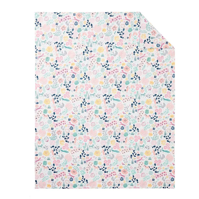 Pottery Barn Kids Organic Sashas Garden Duvet Twin image number 1