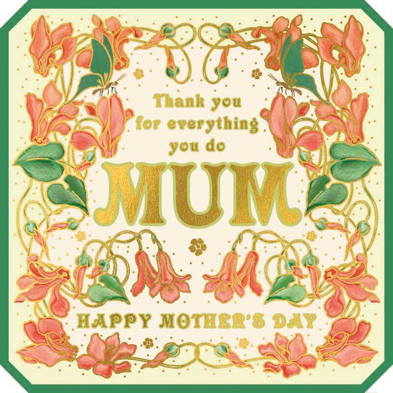 Image Gallery Thank You Mother's Day Card image number 0