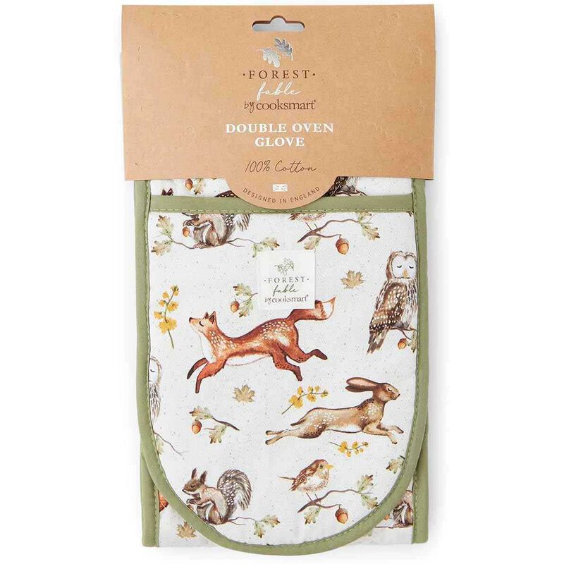 Cooksmart Forest Fable Double Oven Glove image number 0