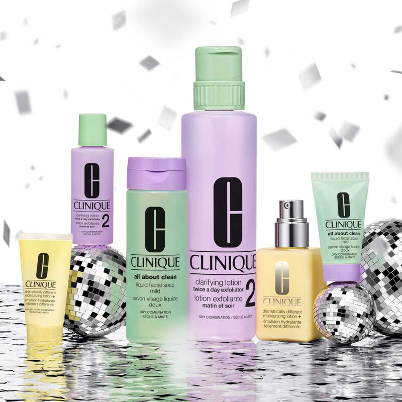 Clinique Great Skin Everywhere: Dry Combination Christmas Gift Set image number 3