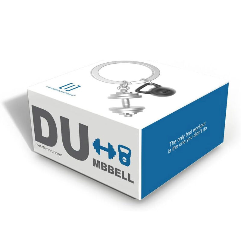 Metalmorphose Dumbbell Keychain image number 1
