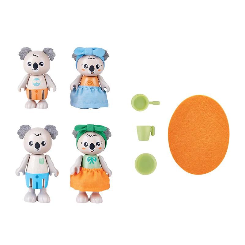 Hape Green Planet Koala Family image number 1
