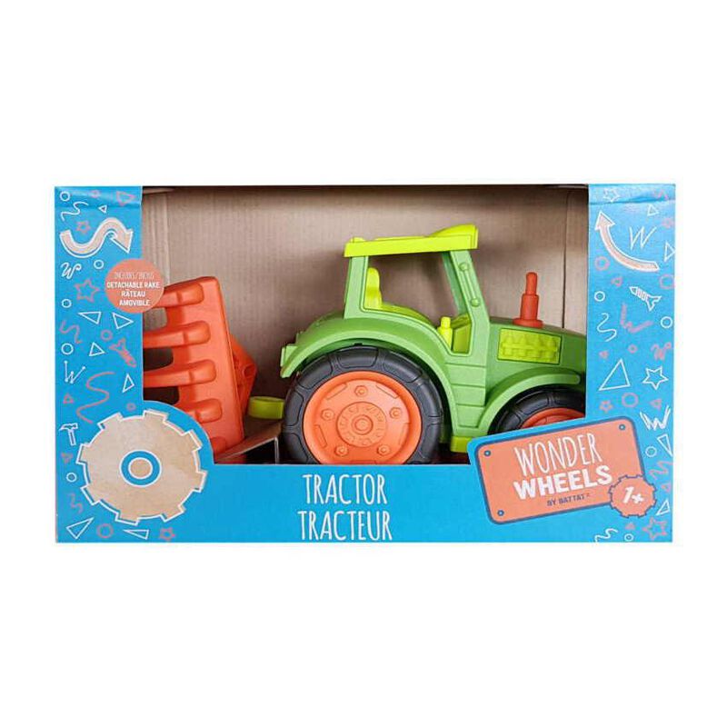 Battat Wonder Wheels Tractor W/Rake image number 1